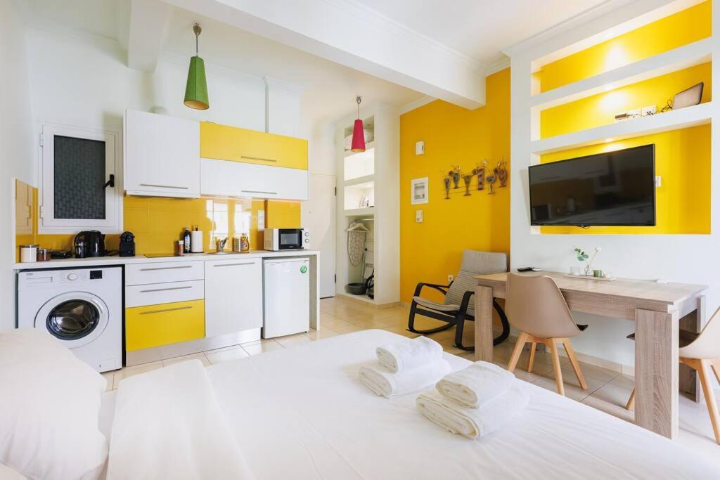 Relaxing Studio In Athens City Center Atenas Exterior foto