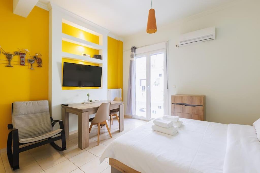 Relaxing Studio In Athens City Center Atenas Exterior foto